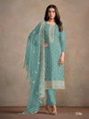 Averie By Vipul  Heavy Orgenza Silk With Embroidery Work Dress Material Wholesale Online